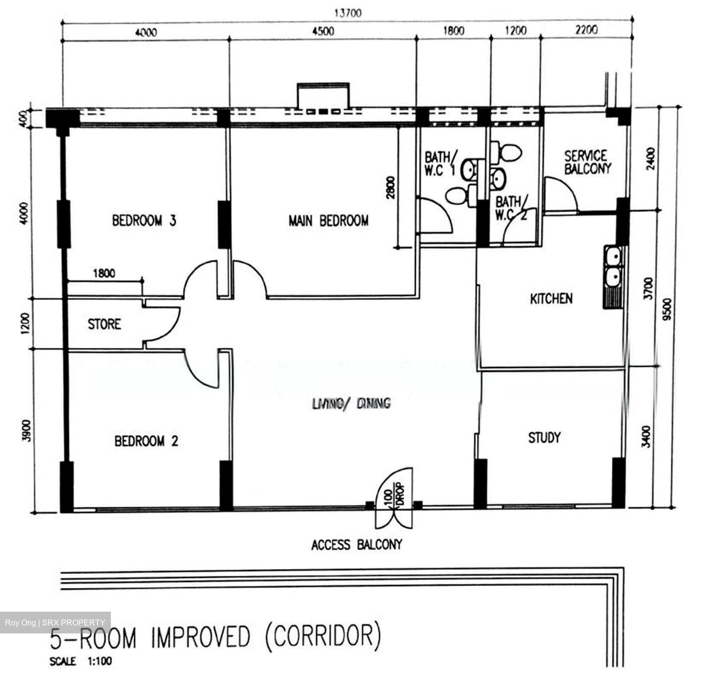 Blk 253 Ang Mo Kio Street 21 (Ang Mo Kio), HDB 5 Rooms #566156411